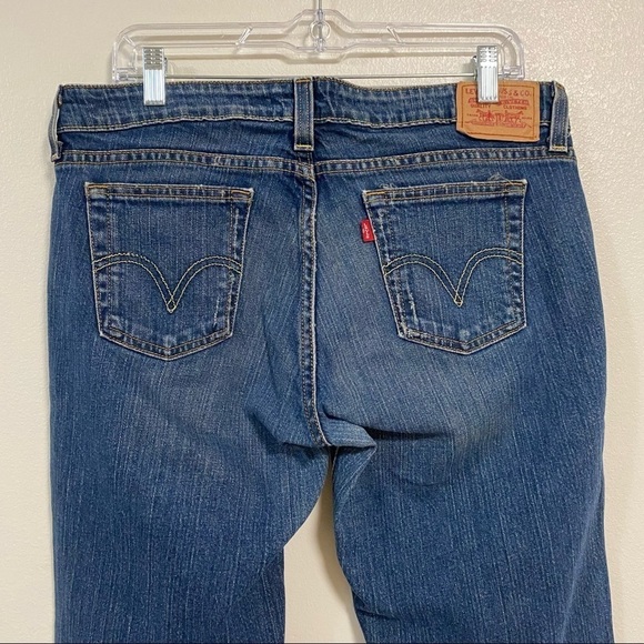 Levi’s Jeans Women's Size 12 M Blue Low Rise Boot Cut Jeans - Picture 7 of 10